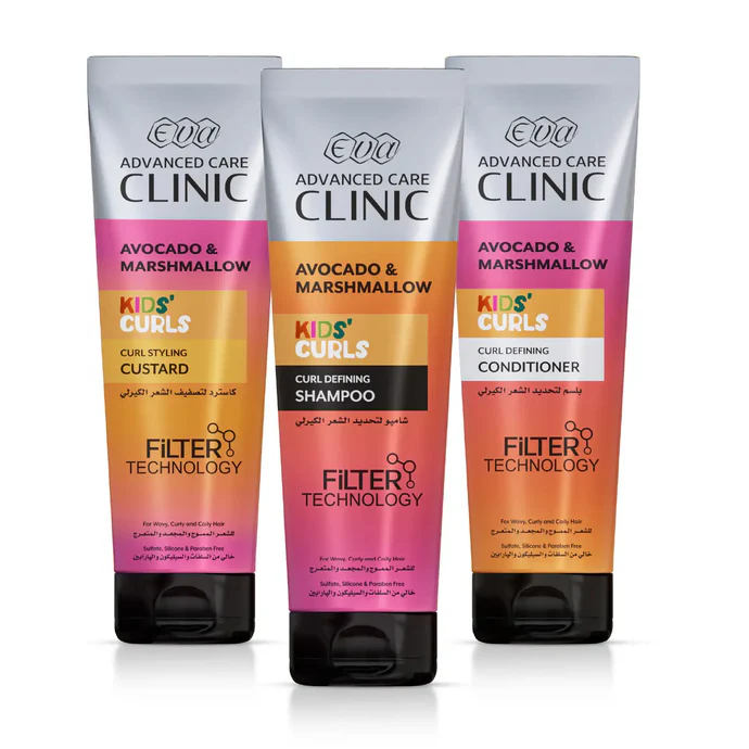 [eva-routine-curly] Eva Advanced Care Clinic Kids’ Curls Curl Styling Kit