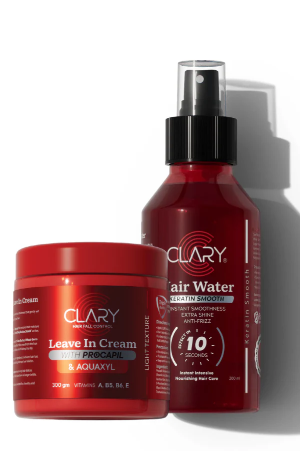 [clary-routine-frizz] Clary Hair Frizz to Fab ( Live in + Hair water )
