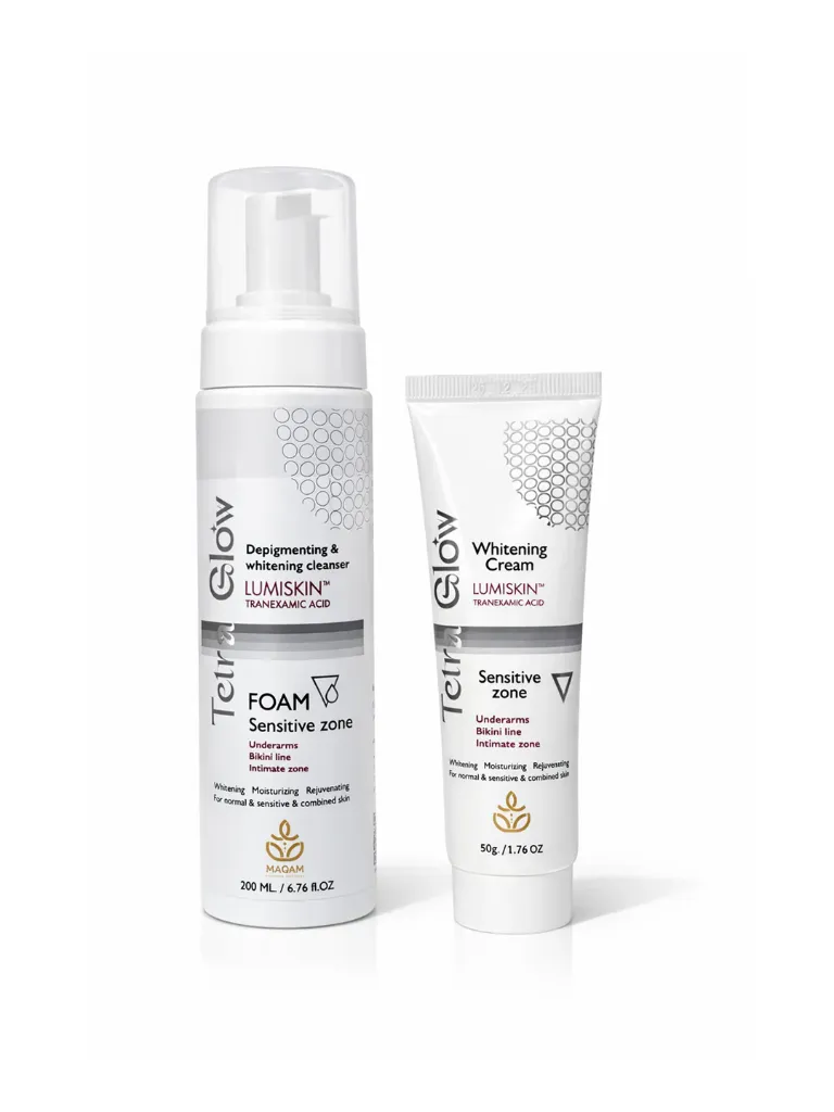 [tetra-routine-sensitive] Tetra Glow Sensitive Zone Whitening Routine