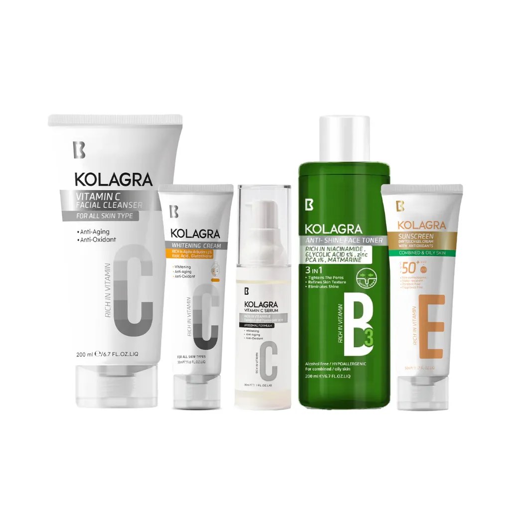 Kolagra Skin whitening Routine