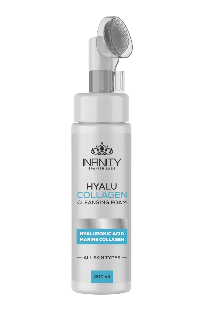 [Infinity-cleans-hyalu200] انفينيتي رغوة تنظيف بالكولاجين 200 مل