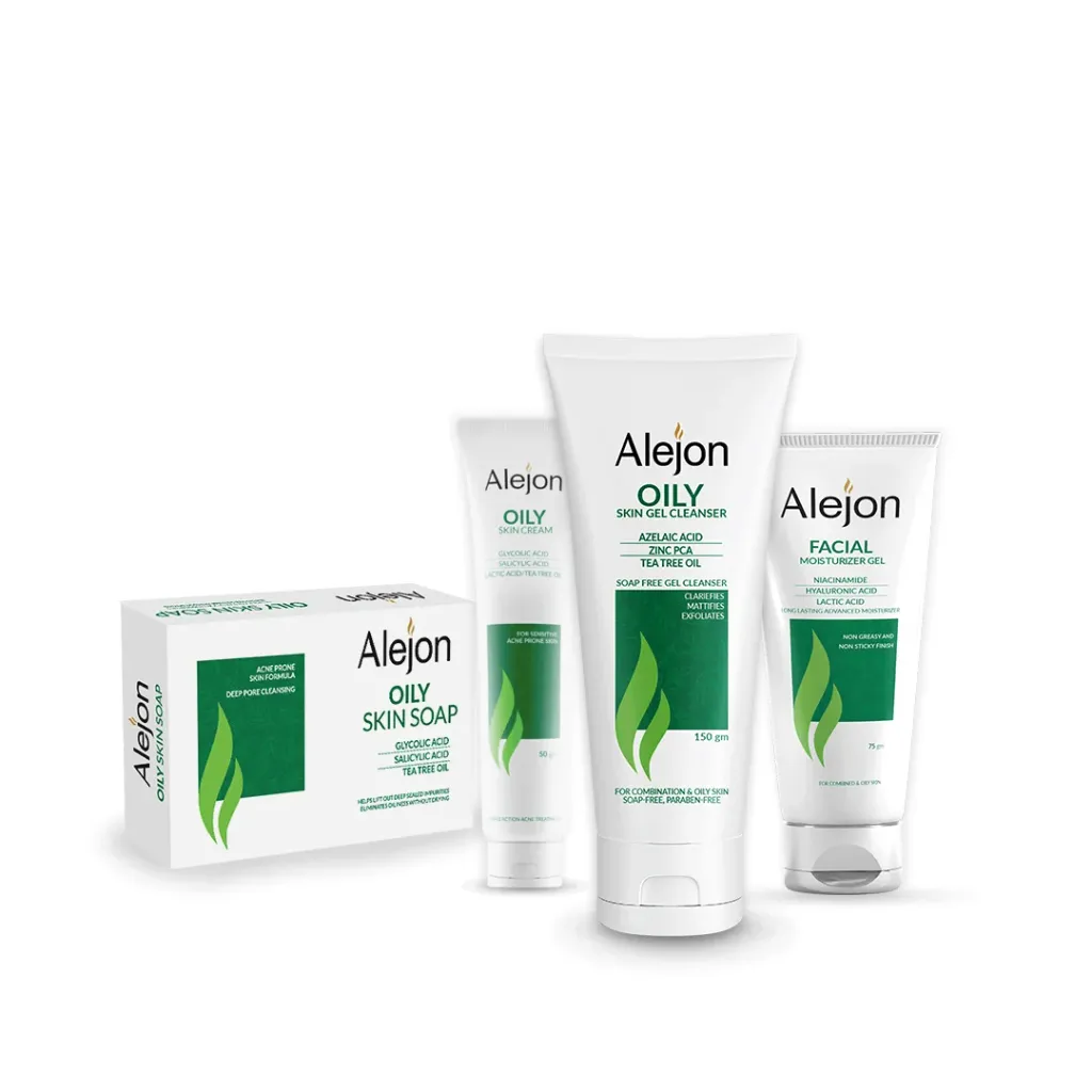 [alejon-routine-acne] اليجون مجموعة للبشرة الدهنية للتخلص من حب الشباب
