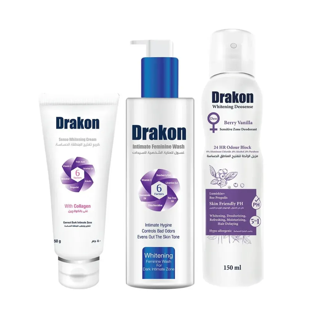 [drakon-routine-whitening] دراكون روتين تبييض المناطق الحساسة