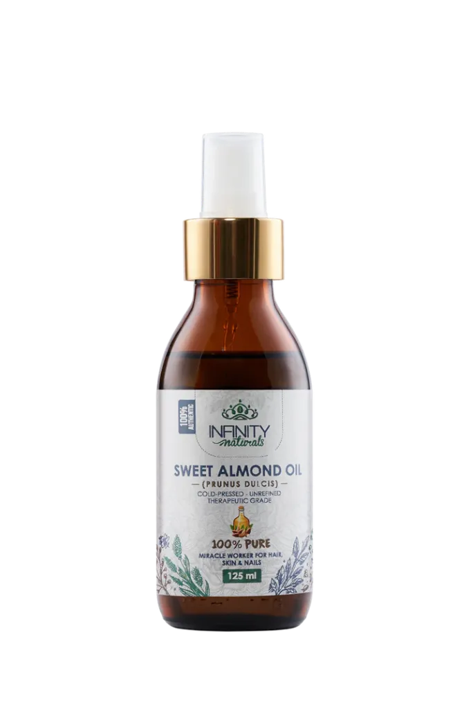 [Infinity-oil-Almond125] Infinity 100% Pure Sweet Almond Oil 125 ML