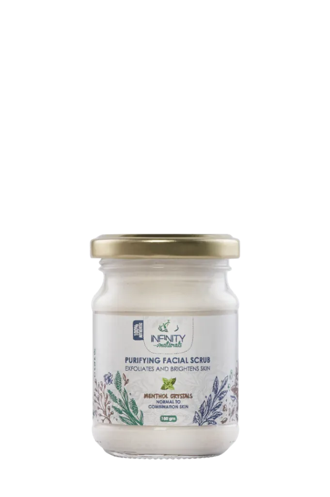[Infinity-Scrub-Menthol150] انفينيتي مقشر للوجه بالمنثول 150 جم