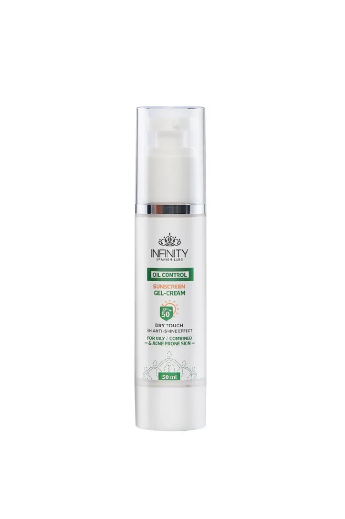 [Infinity-Sunscreen-gel50] Infinity Oil Control Sunscreen Gel Cream SPF+50 (50 ML)