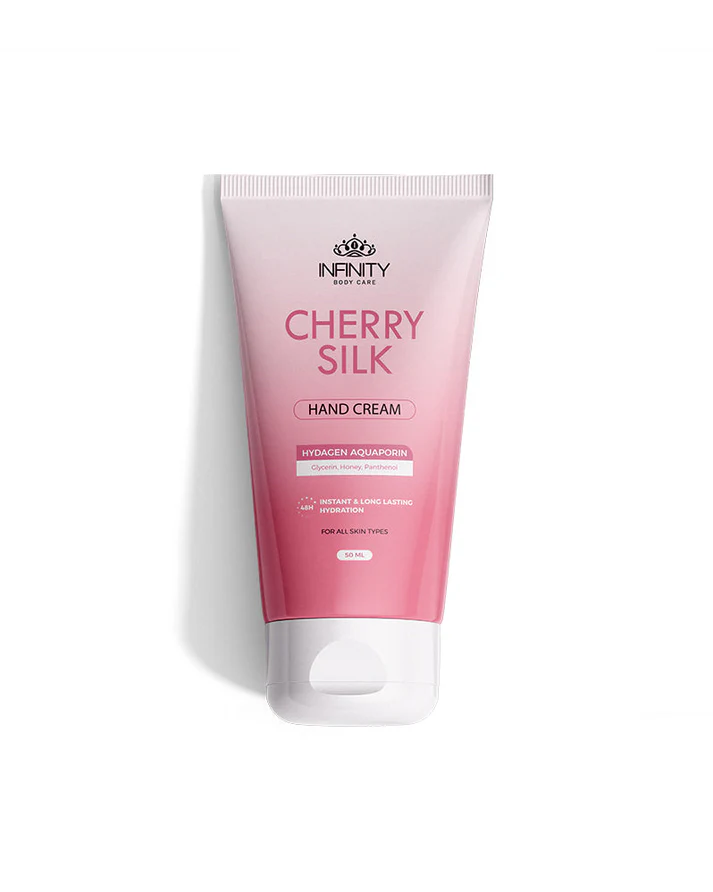 [Infinity-creamar-cherry50] إنفينيتي كريم اليدين تشيري سيلك 50 مل