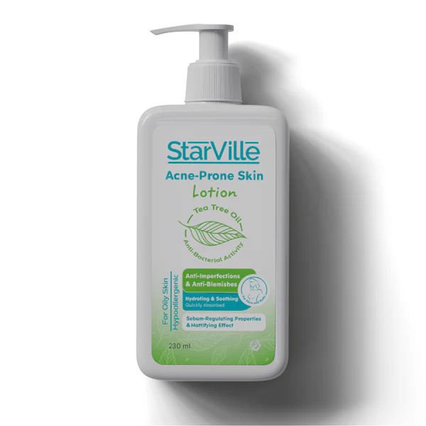 [starville-lotion-acne230] ستارفيل لوشن للبشرة المعرضة للحبوب 230 مل