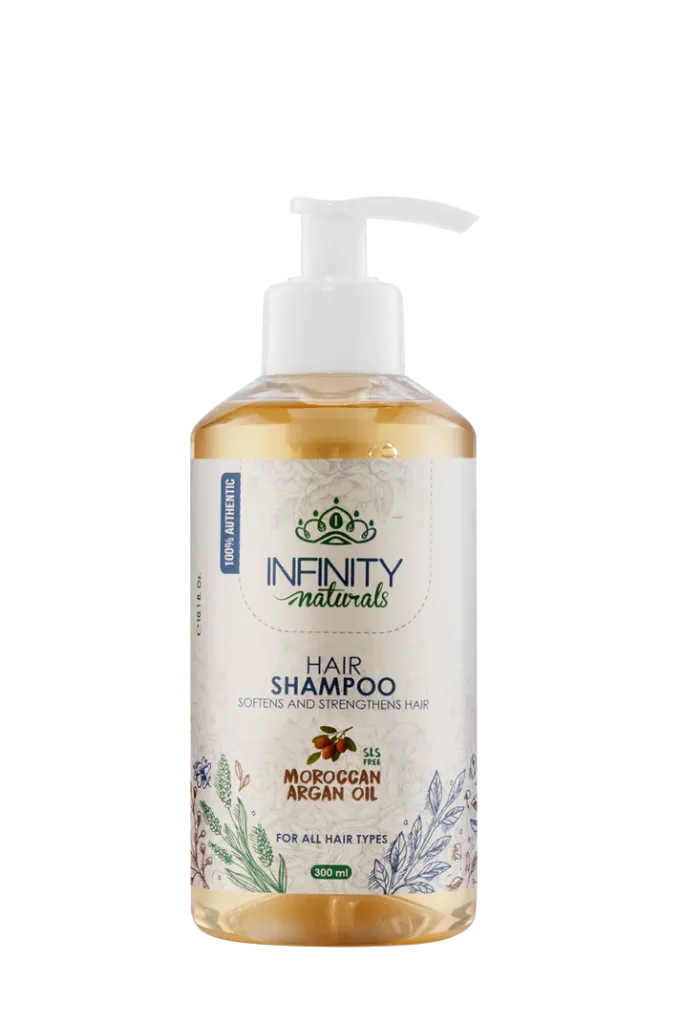 [Infinity-sh-argan300] انفنيتي شامبو شعر زيت الأركان المغربي 300 مل