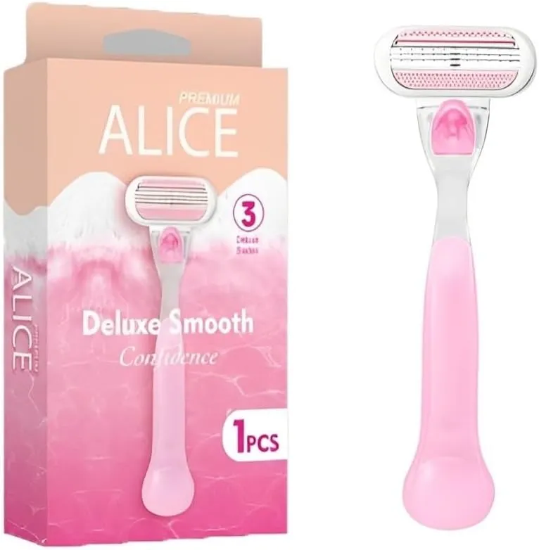 [alice-razor-delouxe3] Alice Premium Razor For Women Deluxe Smooth 1 Piece