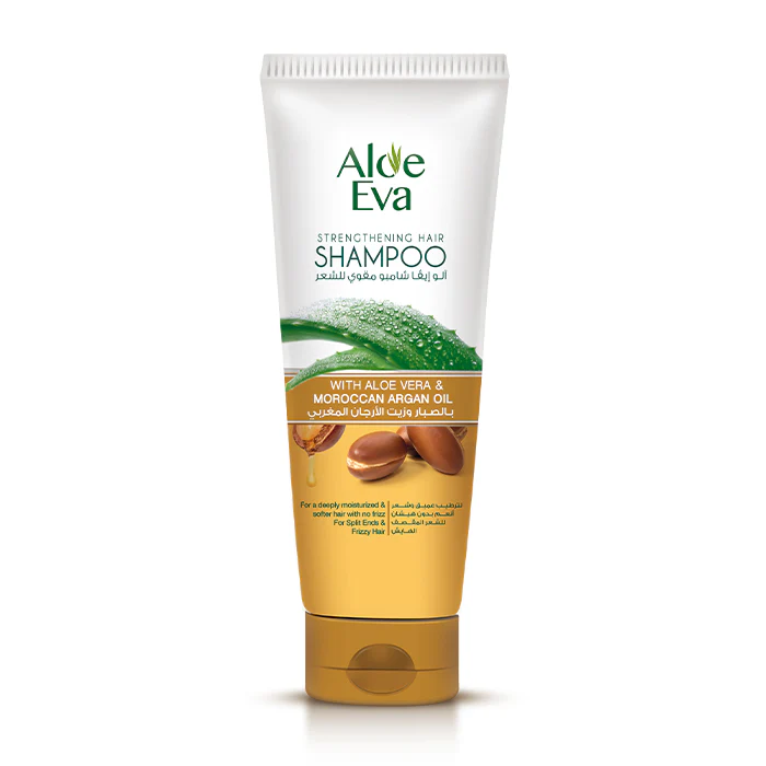 [eva-sh-aloevera230] آلو إيڤا شامبو مقوى للشعر بالصبار وزيت الأرجان المغربي 230 مل