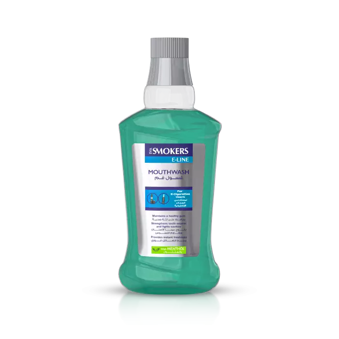 [eva-smokers-menthol250] Eva Smokers E-Line Mouth Wash With Menthol 250 ML