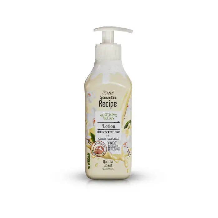 [eva-lotion-vanilla370] إيڤـا ريسپي لوشن ملطف برائحة الڤانيليا 370 مل