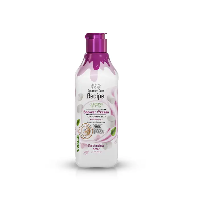 Eva Recipe Shower Cream Skin Marshmallow Scent 370 ML