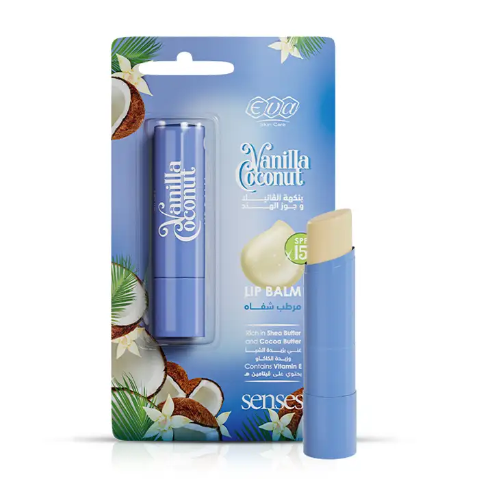 Eva Senses Lip Balm Vanilla Coconut 4 gm