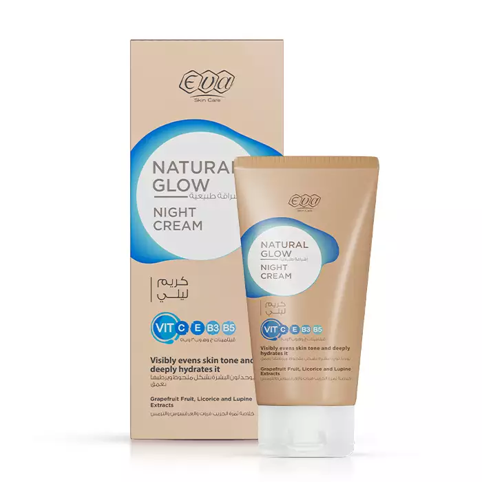 [eva-cream-nightglow50] إيڤا سكين كير كريم ليلي لإشراقة طبيعية 50 جم