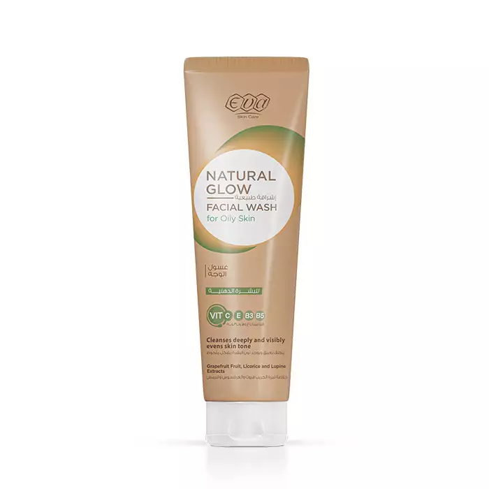 [eva-cleans-oily100] إيڤا غسول الوجه للبشرة الدهنية لإشراقة طبيعية 100 مل