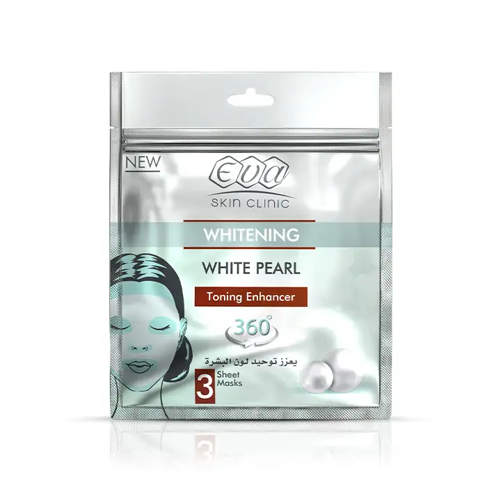 [eva-sheetsmask-white] Eva White Pearl Sheet Mask ( 3 Sheets )