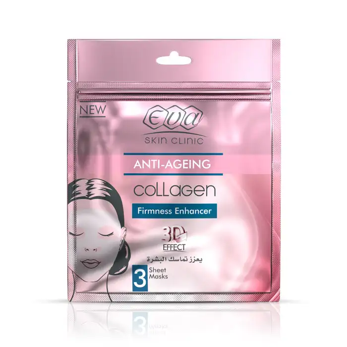 [eva-sheetsmask-collagen] Eva Collagen Sheet Mask ( 3 Sheets )