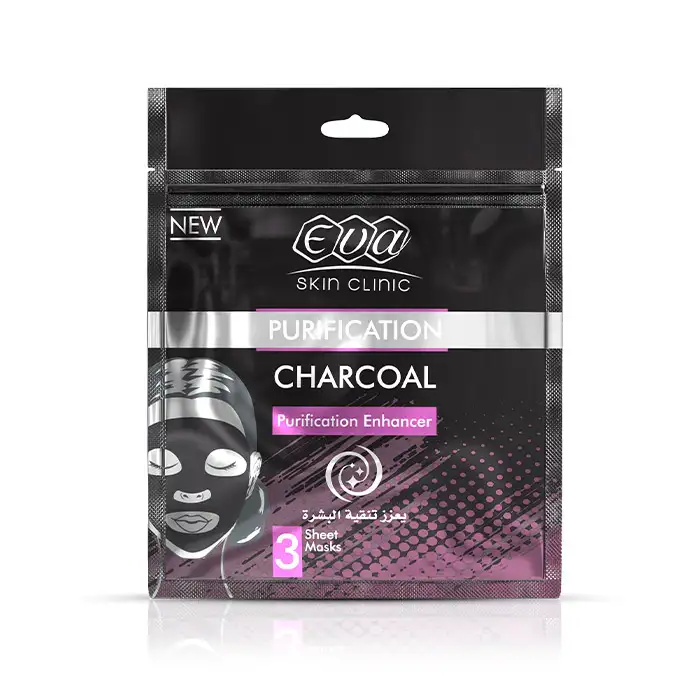 [eva-sheetsmask-charcoal] Eva Charcoal Sheet Mask ( 3 Sheets )
