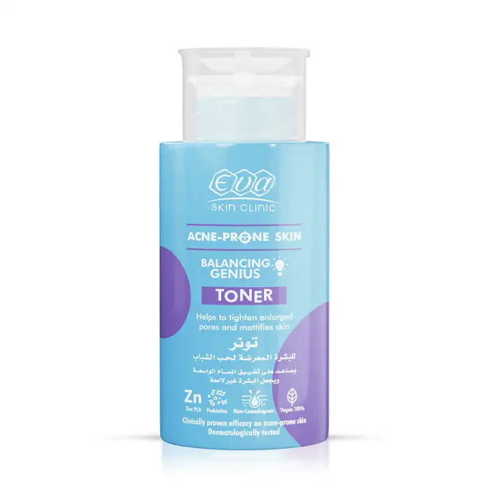 [eva-toner-acne200] إيڤا تونر للبشرة المعرضة لحب الشباب 200 مل