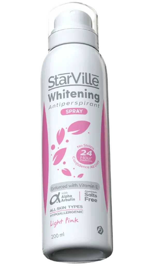 Starville Whitening Antiperspirants Spray Light Pink 200 mL