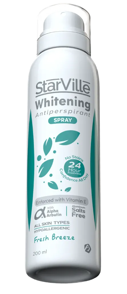 Starville Whitening Antiperspirants Spray Fresh Breeze 200 mL