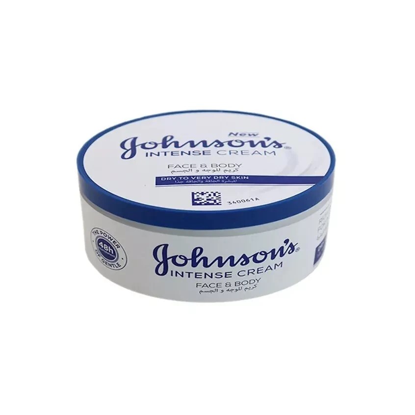[Johnson-cream-vitaminee200] جونسون كريم مركّز للوجه والجسم 200 مل