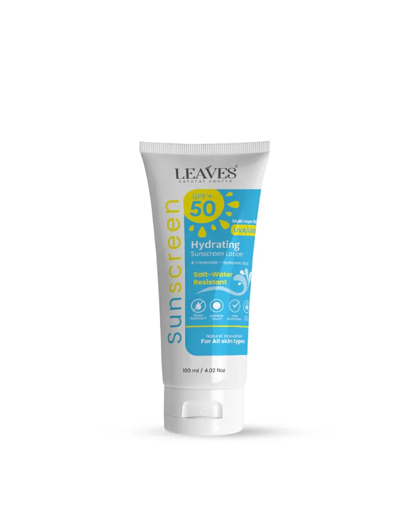 [leaves-sunscreen-hydrating100] Leaves Sunscreen hydrating 100 ML