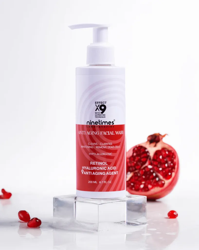 [ninetimes-cleans-treatment200] ناين تايمز غسول الريتينول لعلاج التجاعيد و الخطوط الرفيعة - 200 مل