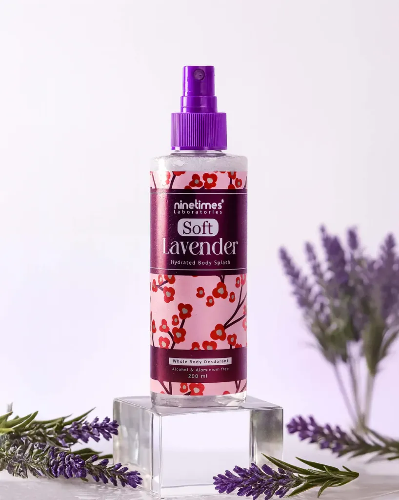 [ninetimes-splash-lavender200] ناين تايمز بادي سبلاش لافندر 200 مل