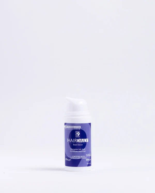 [hairdaily-serum-men30] HairDaily Gothick Serum for Beard Growth Effective Treatment for Beard and Mustache 30 ML