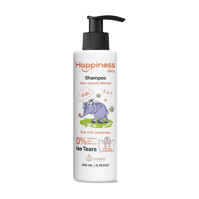 [happiness-sh-kids200] هابينس شامبو للأطفال (200 مل)