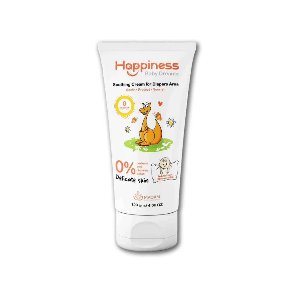 [happiness-cream-diaper120] Happiness Baby Diaper Rash Cream 120 gm