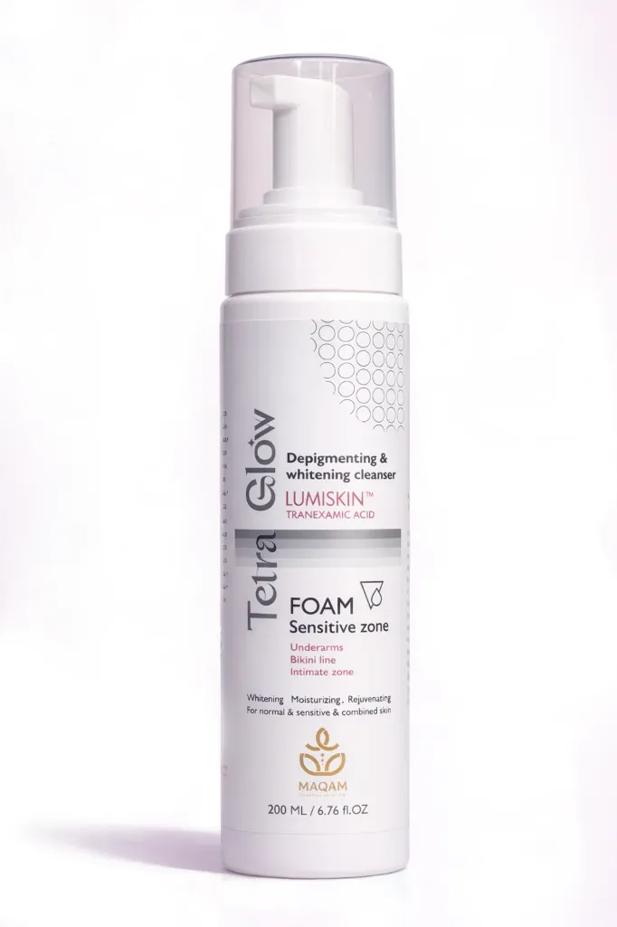 [tetra-foam-sensitive200] تيترا جلو رغوة تفتيح المناطق الحساسة (200 مل)