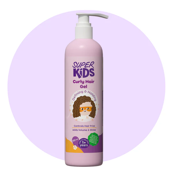 [superkids-gel-curly250] سوبركيدز سبراي مجدد للشعر الكيرلي 250 مل