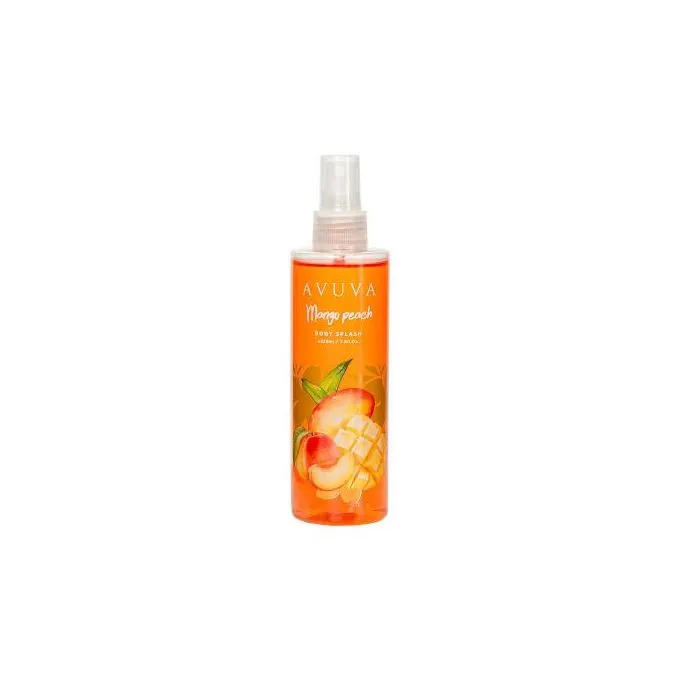 [avuva-splach-mango253] أفوفا معطر الجسم برائحة المانجو و الخوخ 253 مل