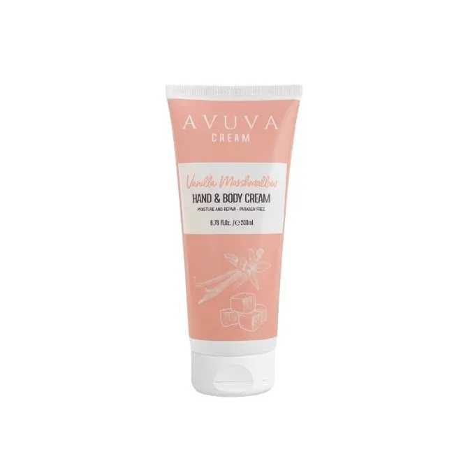 Avuva Vanilla Marshmallow Hand & Body Cream 200 ML