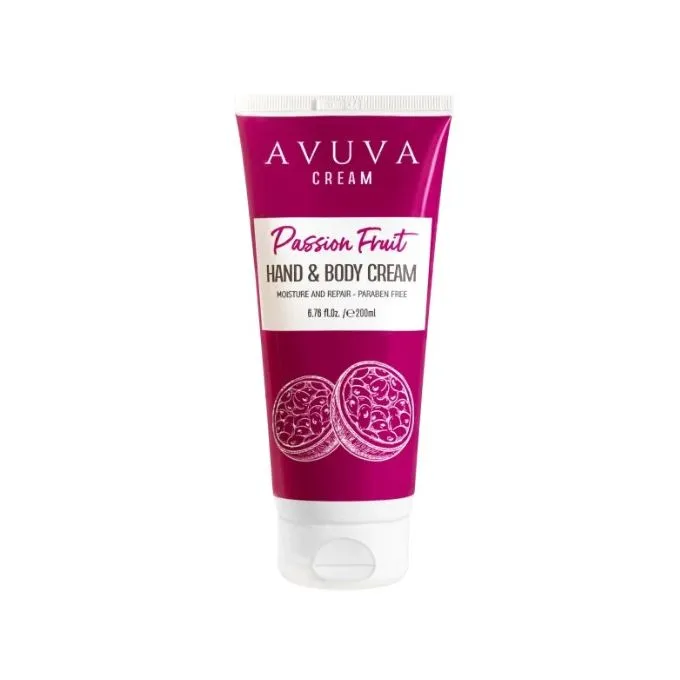 [avuva-cream-passion200] أفوفا كريم يد وجسم بنكهة الباشن فروت 200 مل