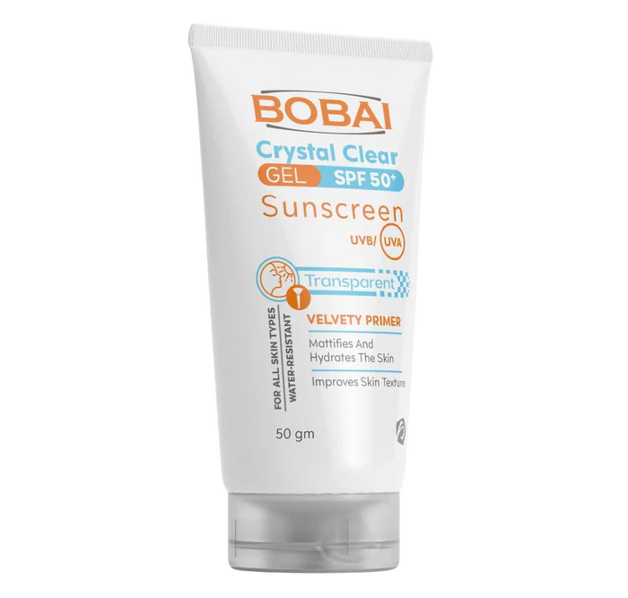[bobai-sunscreen-gel50] بوباي كريستال كلير جل صن سكرين 50 جم