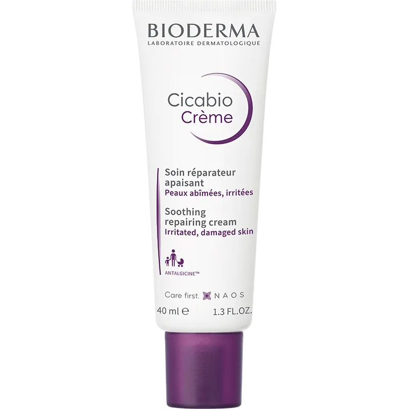 [bioderma-cream-repair40] بيوديرما كريم سيكابيو المرمم والمهدئ للبشرة 40 مل