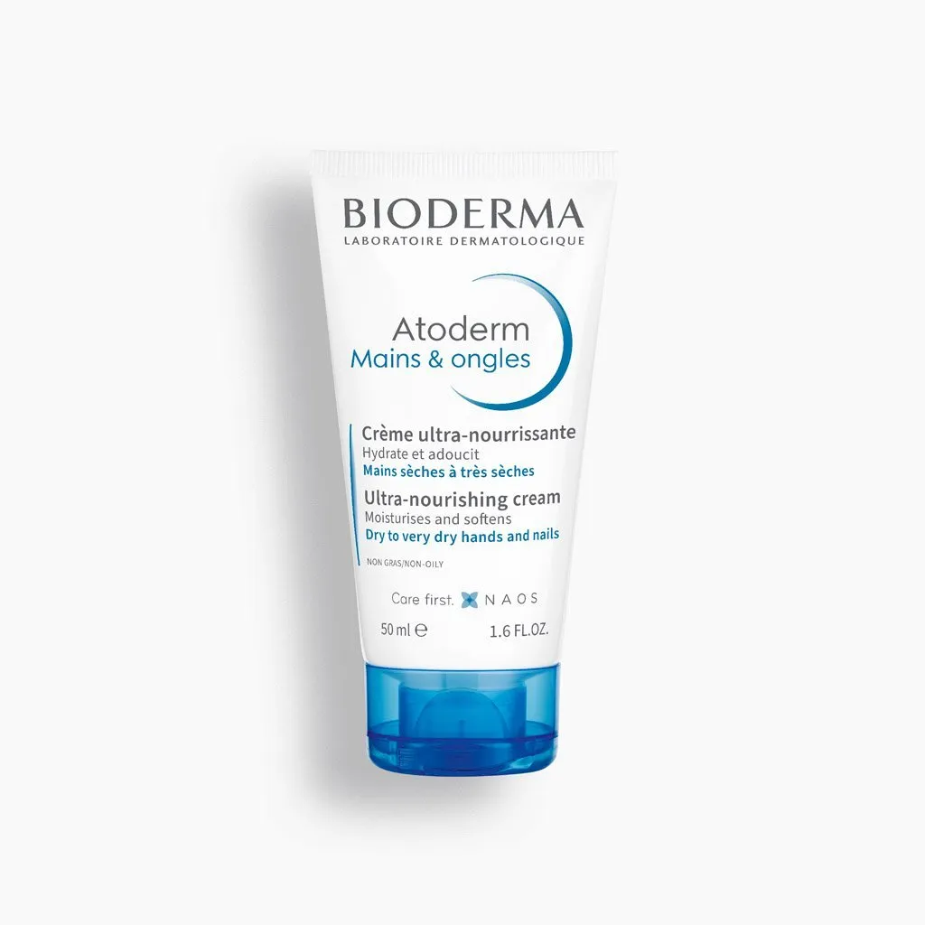 [bioderma-cream-hand50] Bioderma Atoderm Hand Cream Mains & Ongles 50 ML