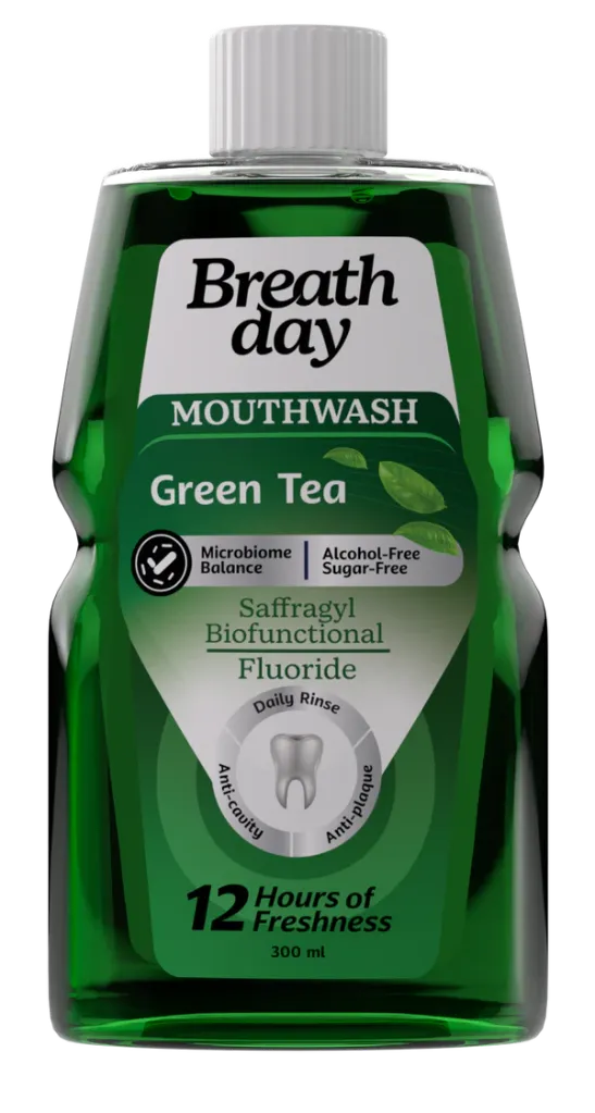 [Breath-oral-tea300] Breath day mouthwash Green Tea 300 ML