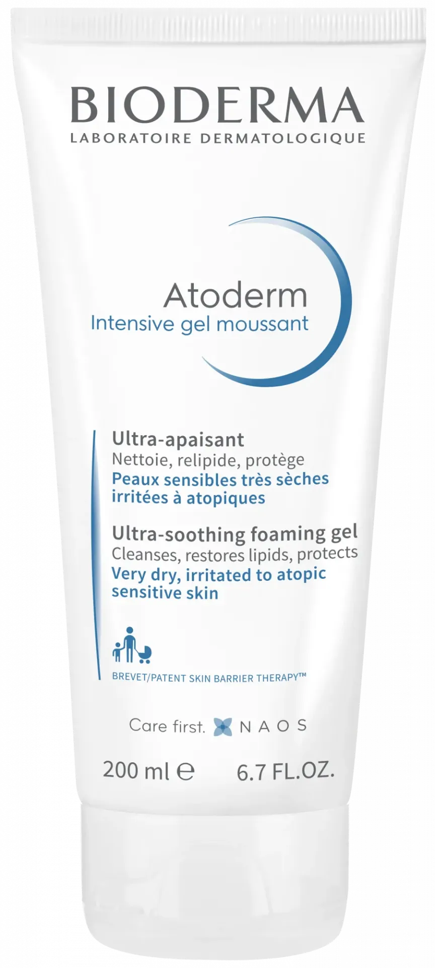 [bioderma-gel-moussant200] Bioderma Atoderm Intensive Gel Moussant 200 ML