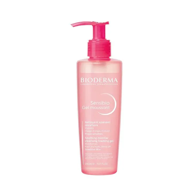 [bioderma-cleans-foam200] بيوديرما سينسيبيو جل منظف رغوي (200 مل)