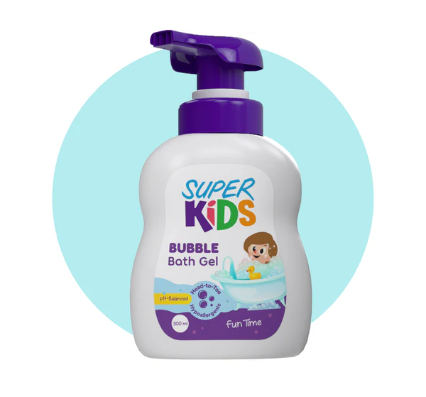 [superkids-bath-bubble300] سوبركيدز بابل باث 300 مل
