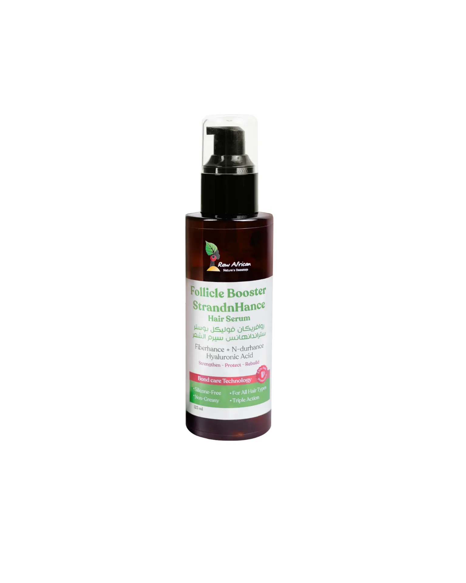 Raw African Follicle Booster StrandnHance Hair serum  125 ML