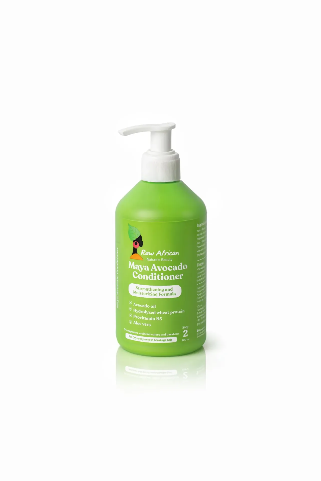 [african-cond-maya300] Raw African Maya Avocado Conditioner 300 ML