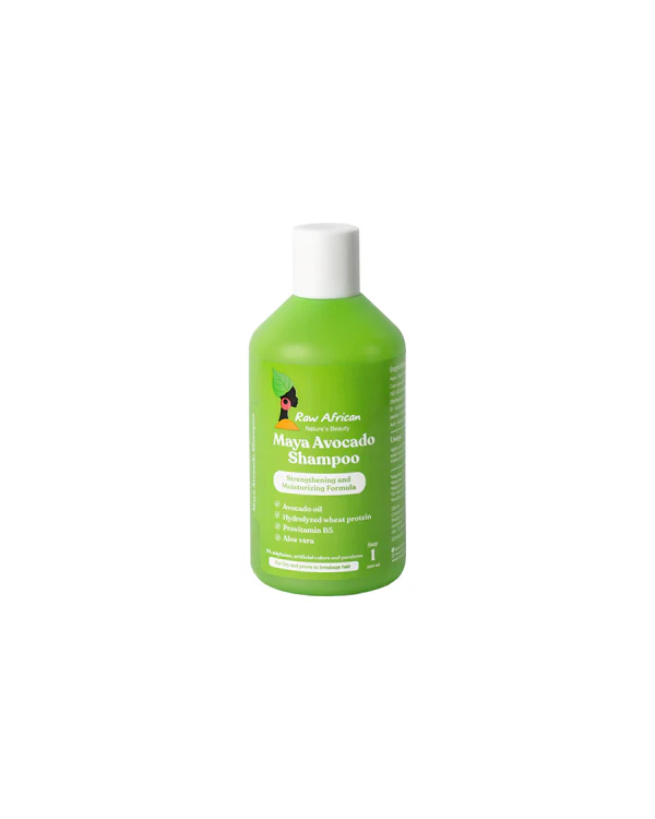 [african-sh-maya500] Raw African Maya Avocado Shampoo (500ML)
