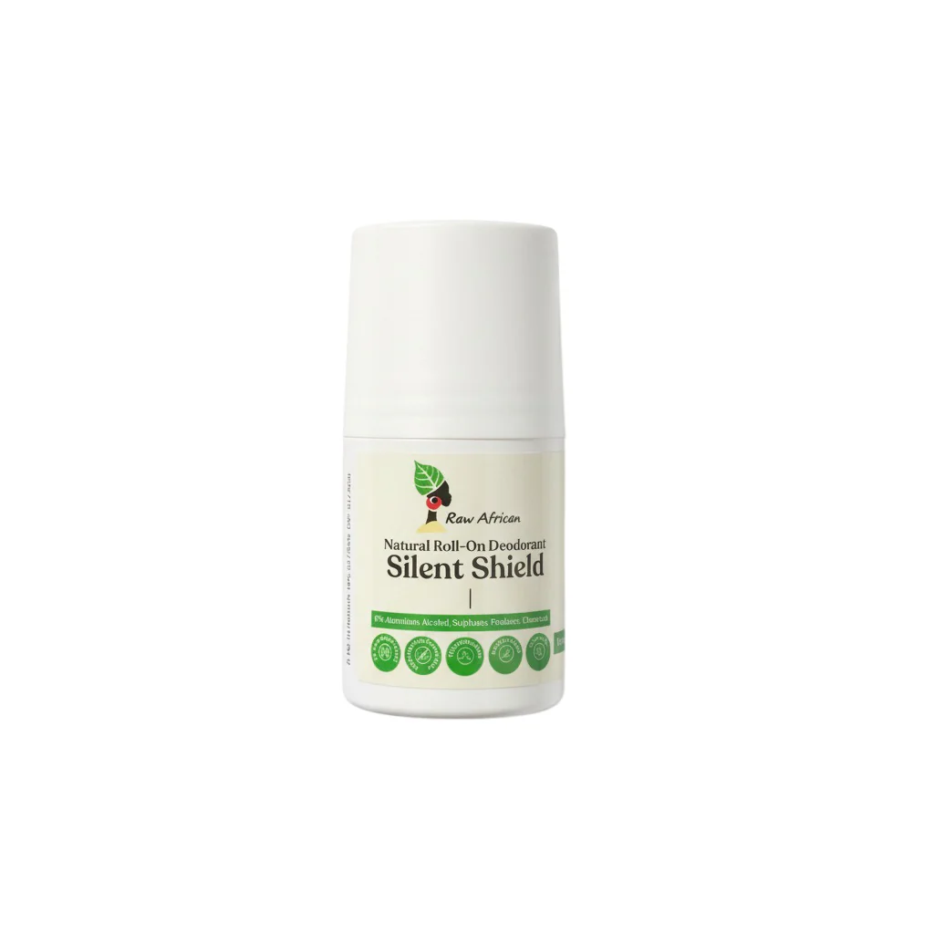 [african-roll-silent60] Raw African Roll On Deodorant Silent Shield 60 gm